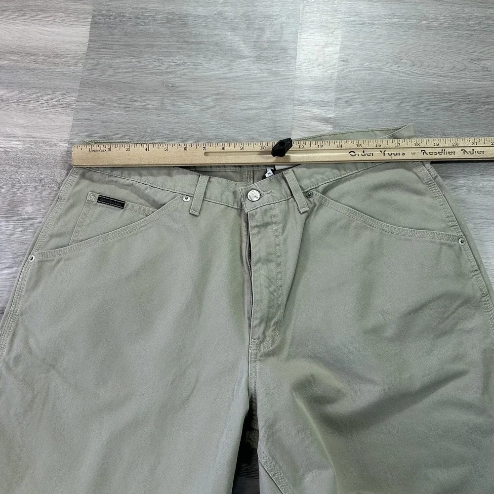 VINTAGE‎ Calvin Klein Jeans Pants Mens 36x34 Beige Carpenter Workwear Y2K